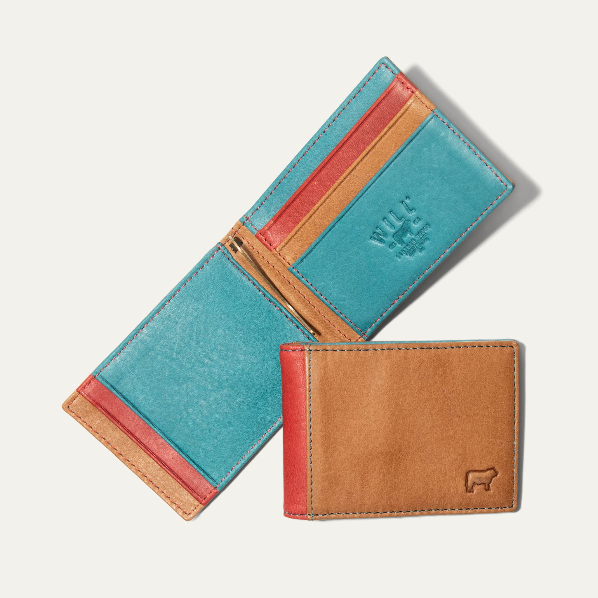 Mondrian Color - Block Slimfold - Will Leather Goods